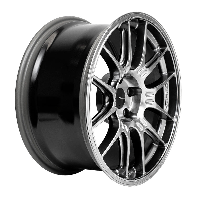 Enkei 534-890-4425HS GTC02 18x9 5x112 25mm Offset 66.5mm Bore Hyper Silver Wheel