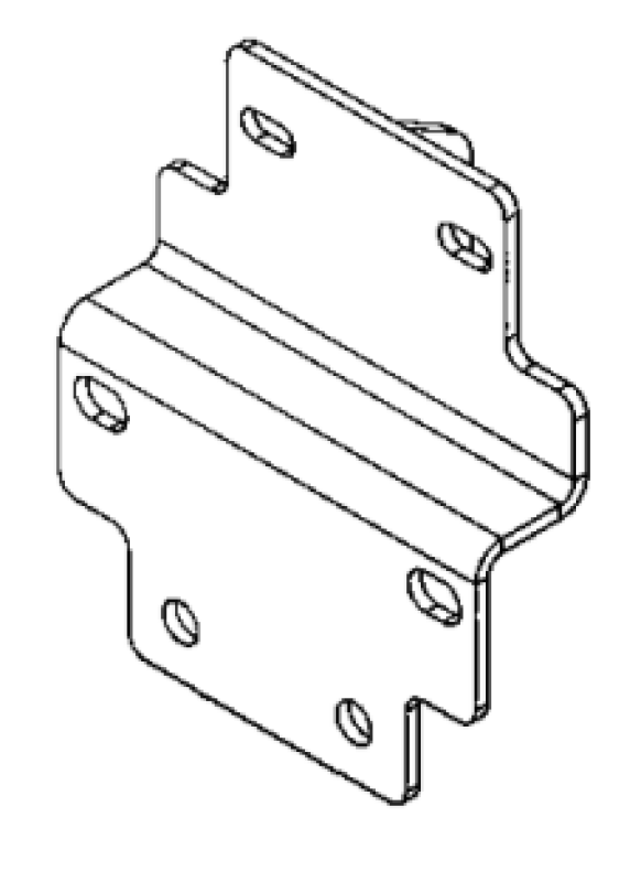 Go Rhino D64155TK 15-20 Ford F-150 Brackets for Dominator Extreme SideSteps