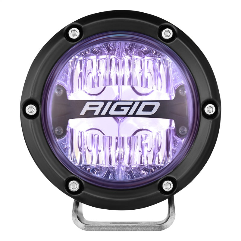 Rigid Industries 36401 360-Series 4in LED Off-Road Drive Beam - RGBW (Pair)