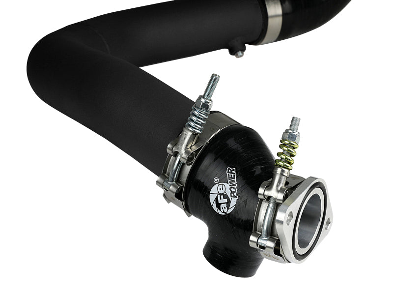 aFe 46-20378-B BladeRunner 2.5in Aluminium Hot Side Charge Pipe 15-20 Subaru WRX 2.0T - Black