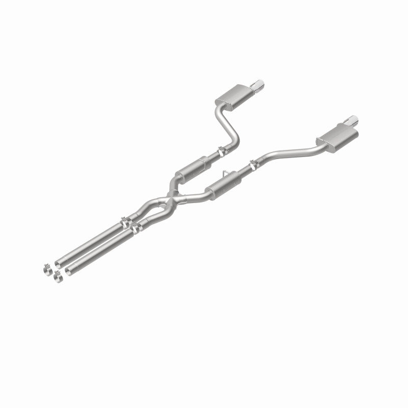 Magnaflow 15494 MagnaFlow 11-12 Dodge Charger SRT-8 Hemi Dual Split Rear Exit Stainless Cat-Back Performance Exhaust
