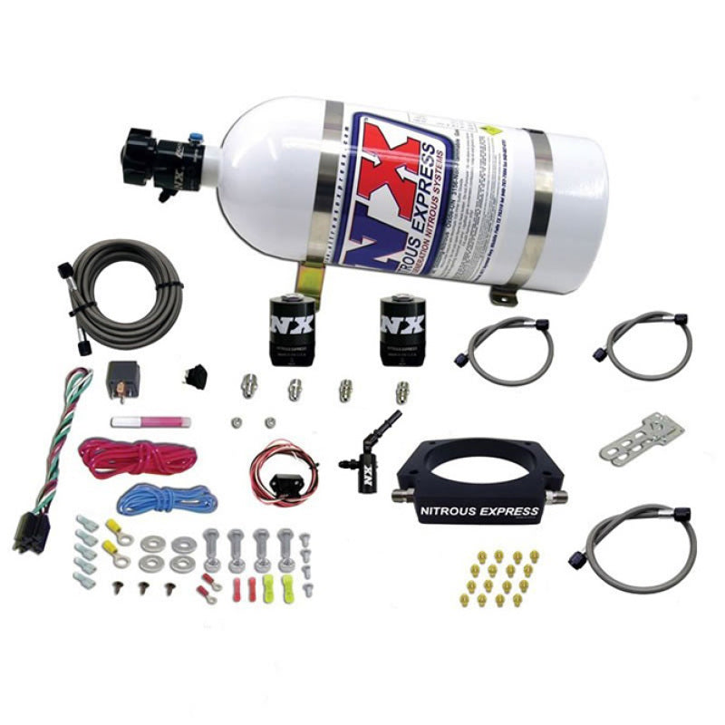 Nitrous Express 20938-10 2014+ Chevrolet Corvette C7 Nitrous Plate Kit (50-300HP) w/10lb Bottle