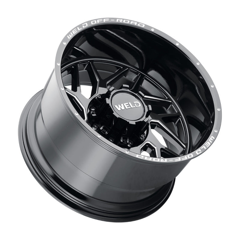 Weld W11709082500 Off-Road W117 20X9 Fulcrum 8X165.1 ET00 BS5.00 Gloss Black MIL 125.1
