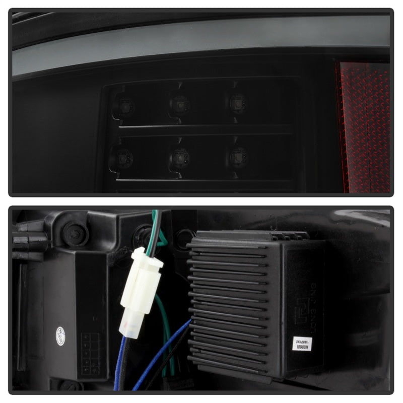 SPYDER 9042195 xTune 09-14 Ford F-150 Light Bar LED Tail Lights - Black Smoke (ALT-JH-FF15009-LBLED-BSM)