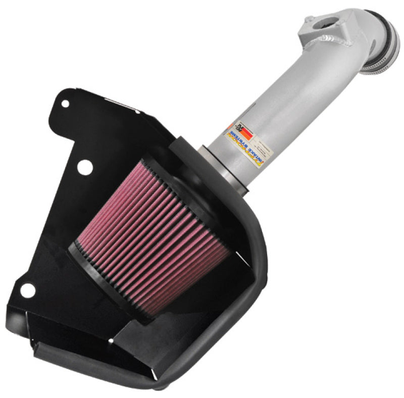 K&N Engineering 69-6544TS K&N 07 Mitsubishi Lancer L4-2.0L Silver Typhoon Short RAM Intake