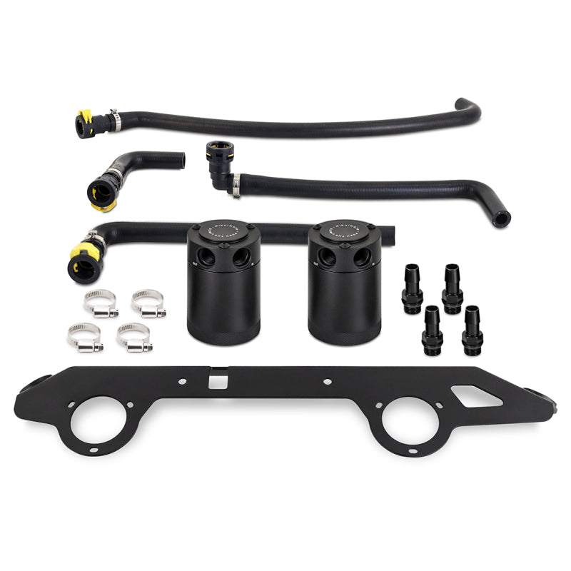 Mishimoto MMBCC-BR27-21S 21-22 Ford Bronco 2.7L Baffled Oil Catch Can System