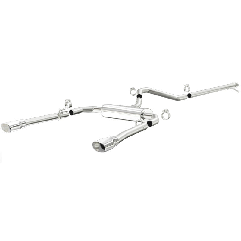 Magnaflow 15181 MagnaFlow 13 Dodge Dart L4 1.4L T/C Dual Split Rear Exit Stainless Cat Back Perf Exhaust