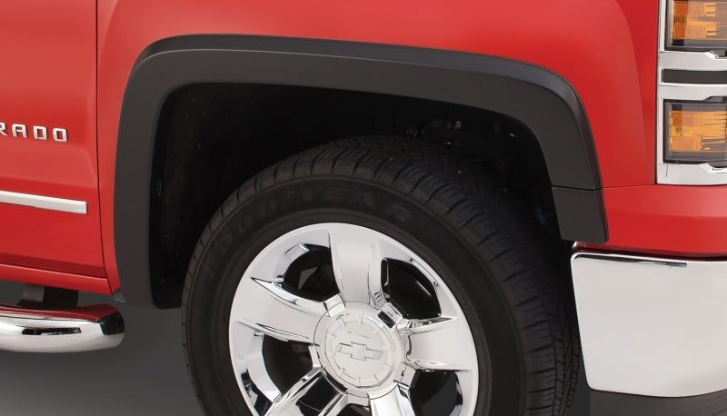 Bushwacker 40941-02 07-13 Chevy Silverado 1500 Fleetside OE Style Flares 4pc 69.3in Bed - Black