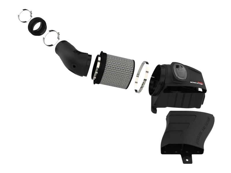 aFe 50-70057D POWER Momentum HD Cold Air Intake System w/ Pro Dry S Media 94-97 Ford Powerstroke 7.3L