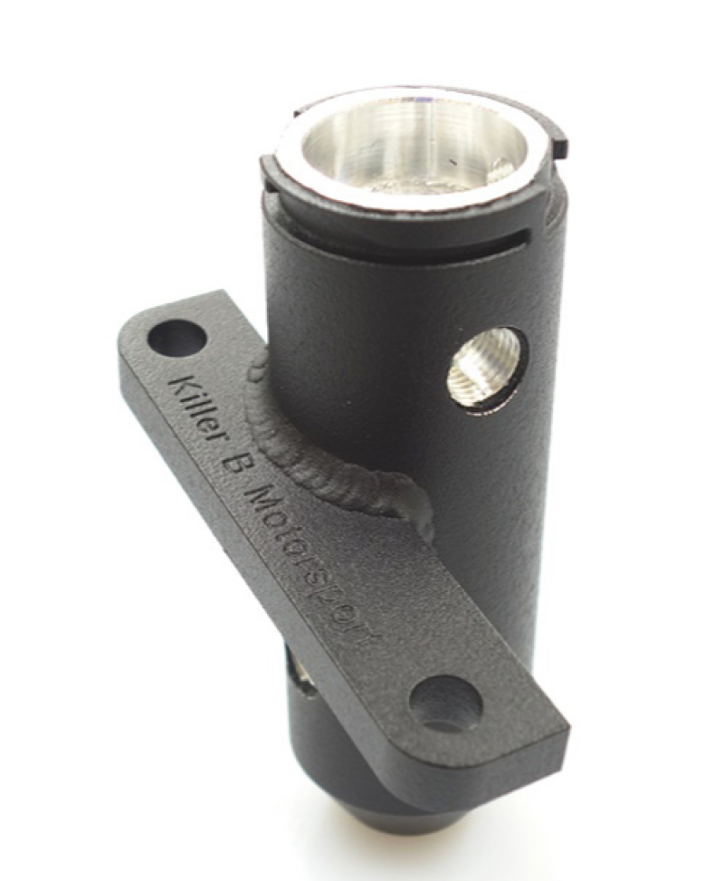 Killer B Motorsport UTCRV2BA-B Killer B Upper Turbo Coolant Reservoir V2 Black Barbed Fittings for 02-07 WRX / 04+ STI