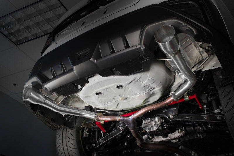 Perrin Performance PSP-EXT-341BR PERRIN 15-21 Subaru STI/15-25 WRX SS Dual Tip Axle Back Exhaust (Fits OE/AM Ctr Pipes)