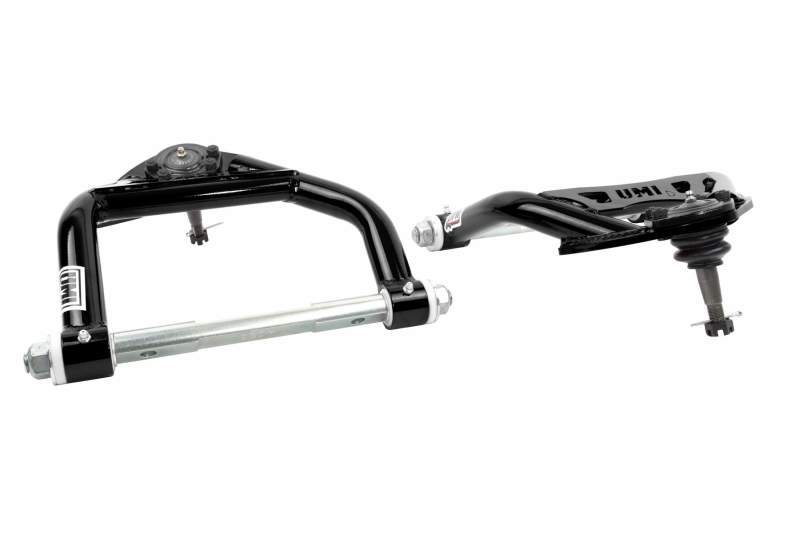 UMI Performance 403133-B 64-72 GM A-Body Tubular Upper & Lower Front A-Arm Kit - Black