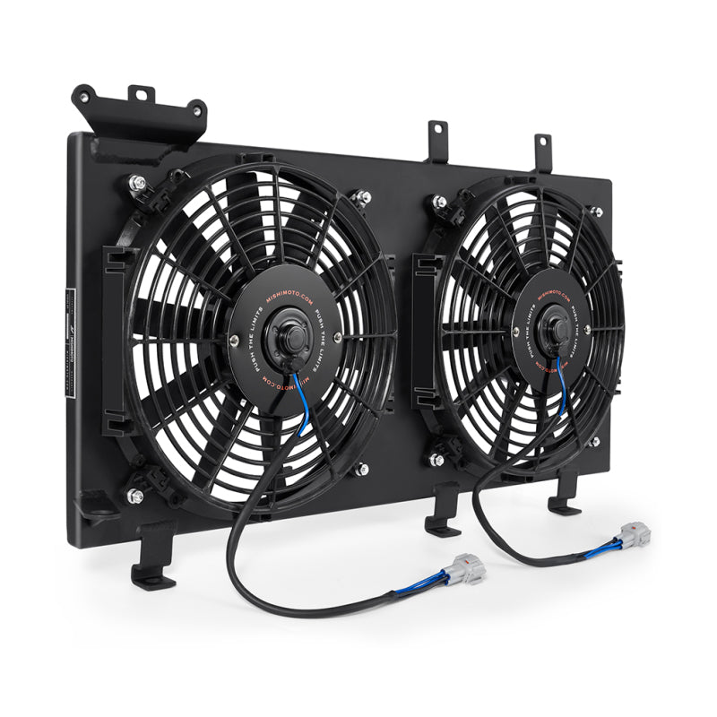 Mishimoto MMFS-WRX-01PBK 01-07 Subaru WRX/STI PNP Aluminum Fan Shroud Black