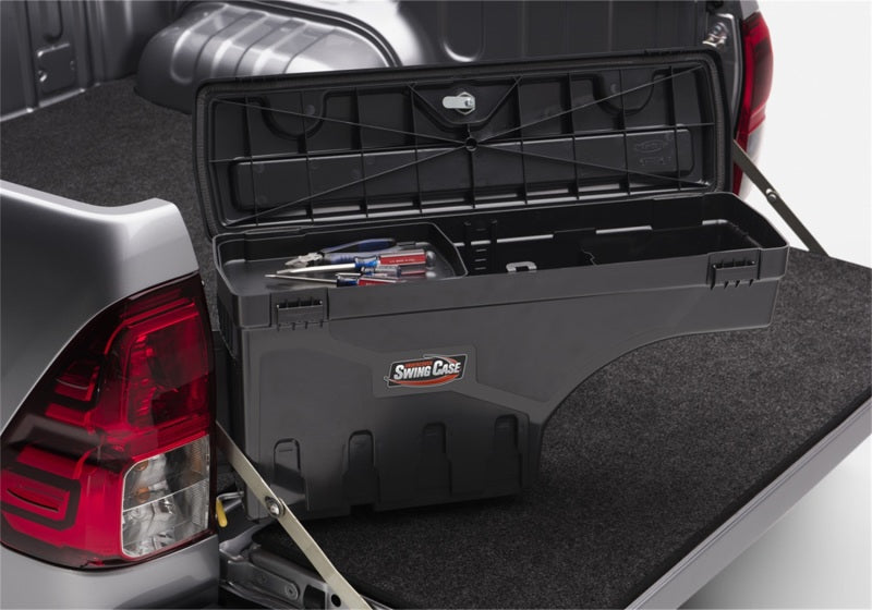 Undercover SC400D UnderCover 07-20 Toyota Tundra Drivers Side Swing Case - Black Smooth