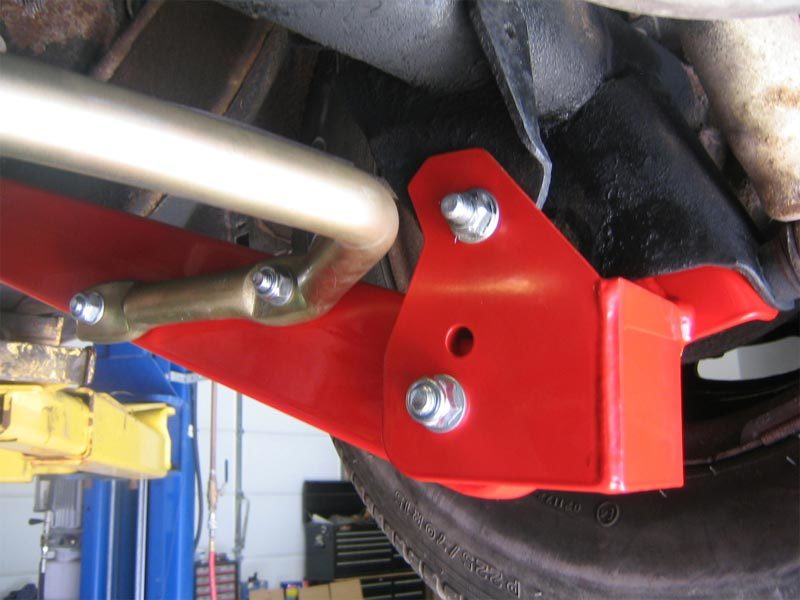 UMI Performance 4012-B 64-72 GM A-Body Rear Control Arm Relocation Brackets - Bolt-In