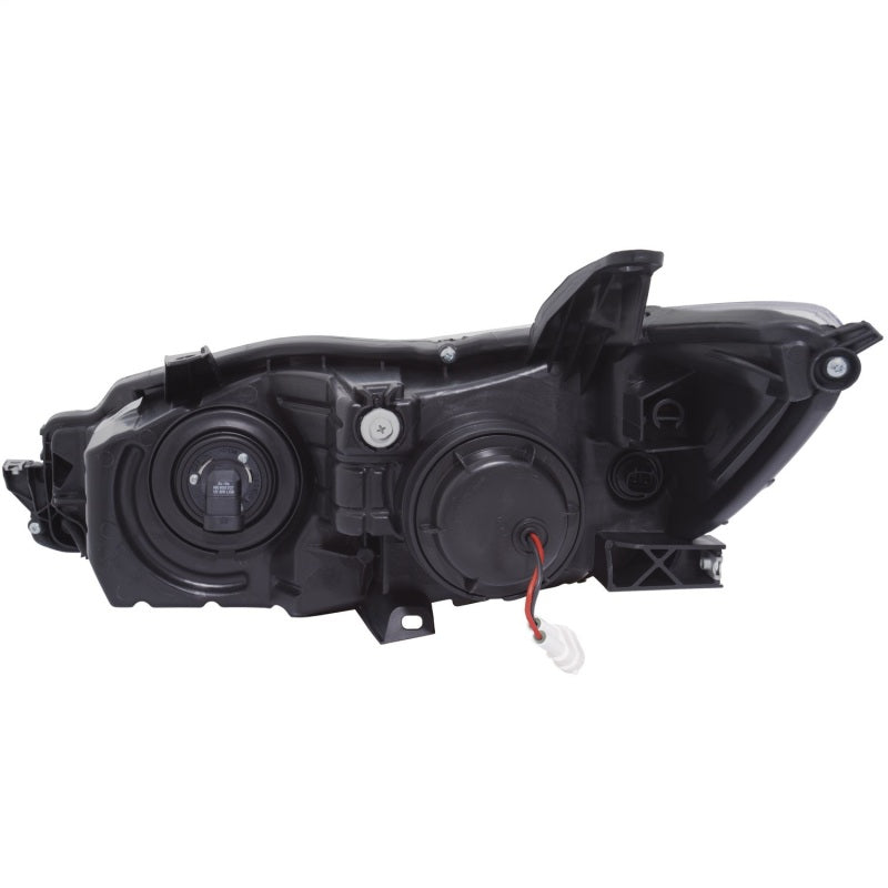 ANZO 121518 Projector Headlights With Plank Style Design Black w/Amber 15-16 Toyota Camry (4DR)