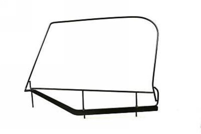 Rampage 89799 1997-2006 Jeep Wrangler(TJ) Window Frame Only - Black