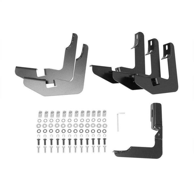 Westin 21-54065 18-20 Jeep Wrangler JL Unlimited 4DR PRO TRAXX 5 Oval Nerf Step Bars - Textured Black