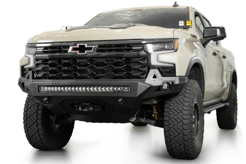 Addictive Desert Designs F120083030103 2022+ Chevy Silverado 1500 ZR2 Stealth Fighter Front Bumper