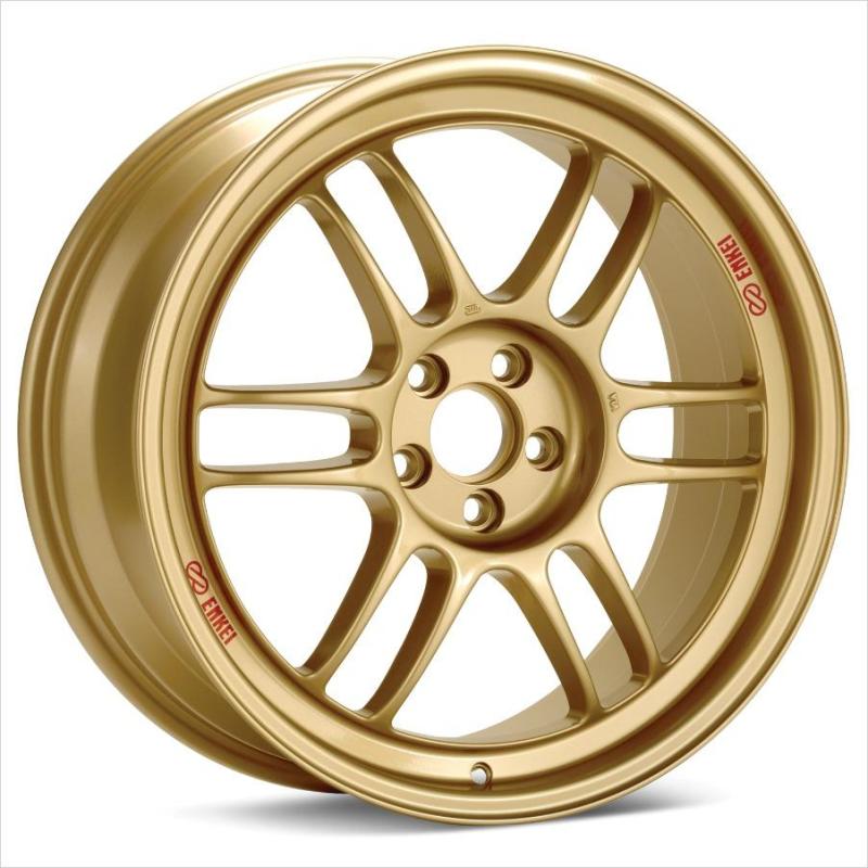 Enkei 3798956538GG RPF1 18x9.5 5x114.3 38mm Offset 73mm Bore Gold Wheel *Special Order Minimum Order of 40*