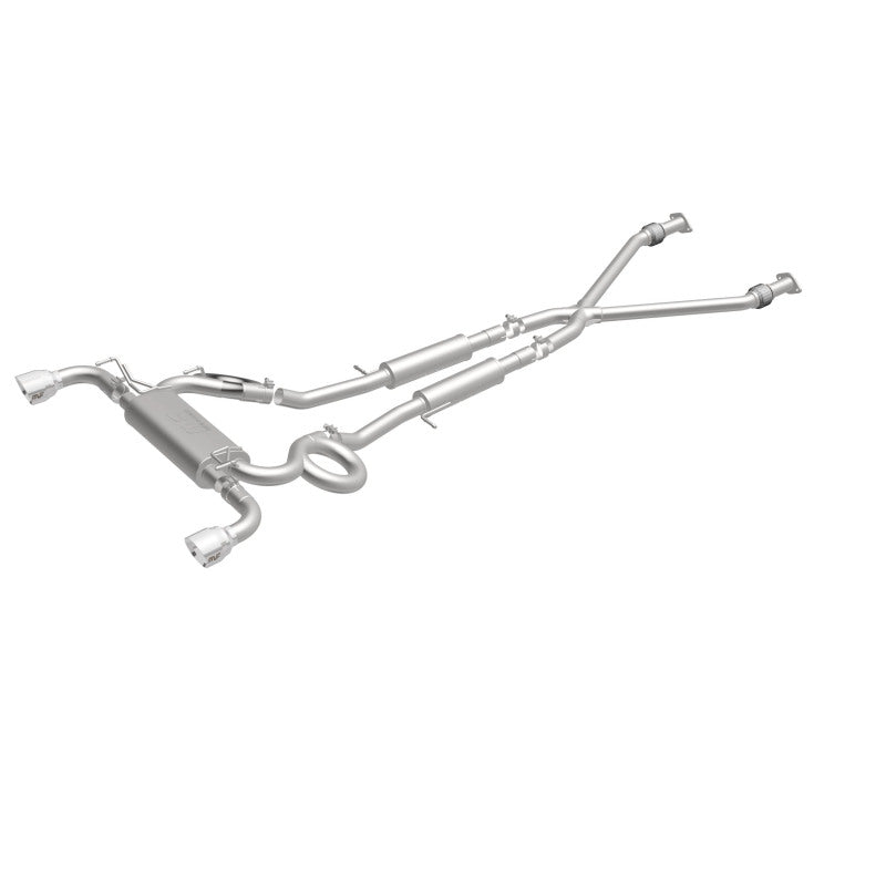 Magnaflow 19135 MagnaFlow Cat-Back 09-17 Nissan 370Z V6 3.7L Street Series SS 2.25in Dual Split Rear Exit Exhaust