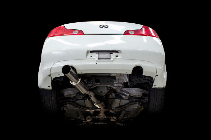 ISR Performance IS-GT-G35CPE GT Single Exhaust - 03-07 Infiniti G35 Coupe