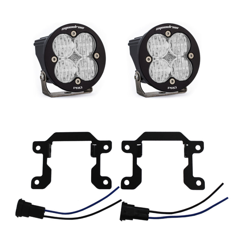 Baja Designs 448034 2019+ RAM 2500/3500 Big Horn Sports Fog Pocket Kit W/C - Clear