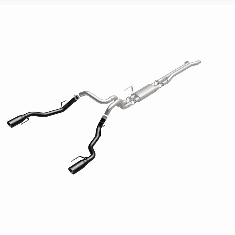Magnaflow 19350 MagnaFlow SYS Cat-Back 2017 Ford F-150 Raptor 3.5L Dual Black Coated 3in Tips