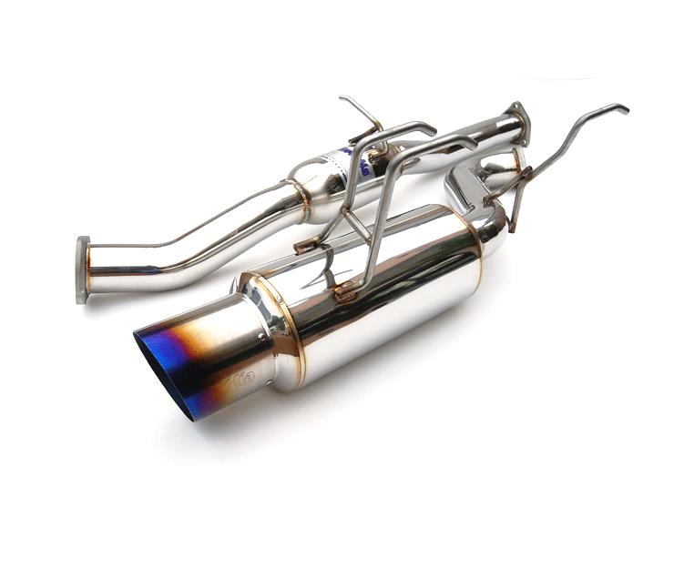 Invidia HS02SW1GRT 02-07 WRX/STi 76mm N1 RACING Titanium Tip Cat-back Exhaust