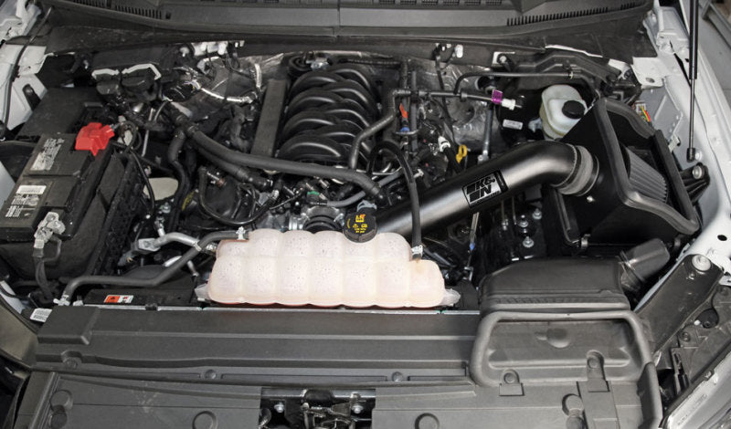 K&N Engineering 71-2591 K&N 2015 Ford F150 5.0L V8 Blackhawk Performance Intake Kit