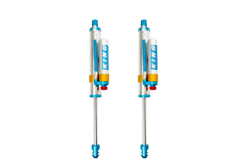 King Shocks 25001-171A 2005+ Ford F-250/F-350 4WD Rear 2.5 Dia Piggy Hose Reservoir Shock w/Adjuster (Pair)