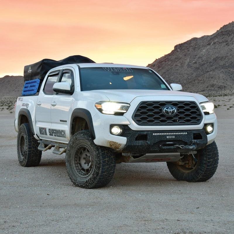 Westin 58-311045 16-23 Toyota Tacoma Pro-Series Mid Width Front Bumper - Textured Black