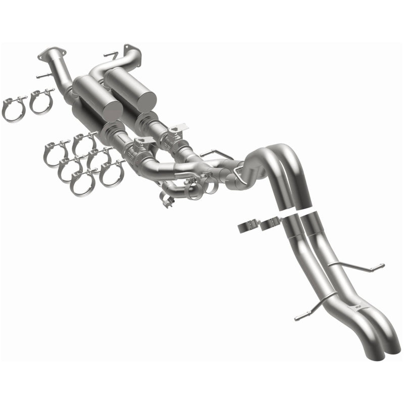 Magnaflow 19619 MagnaFlow System Overland Cat-Back 22-23 Ford Bronco Raptor 3.0L