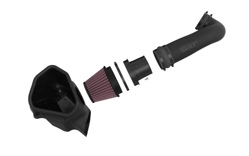 K&N Engineering 63-3121 K&N 22-24 Cadillac CT5 6.2L V8 Performance Air Intake System