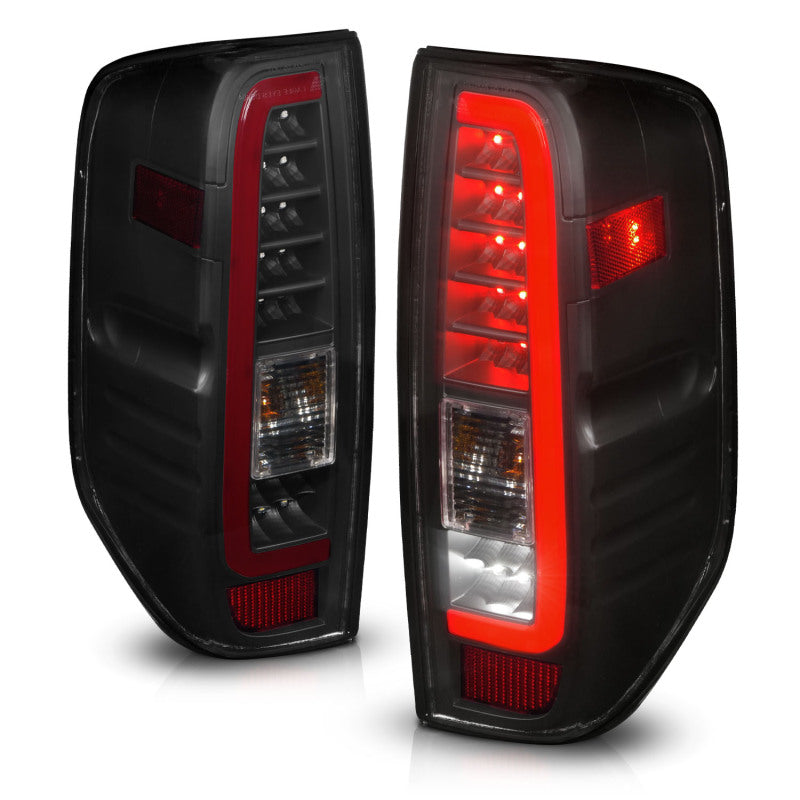 ANZO 311444 2005-2021 Nissan Frontier LED Taillights Black Housing/Smoke Lens