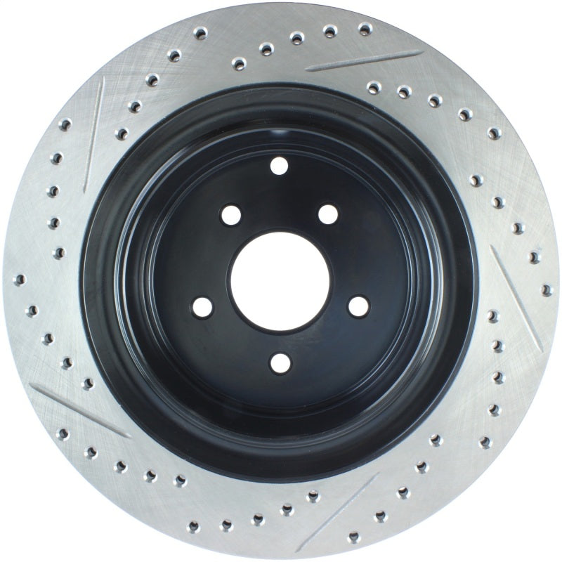 Stoptech 127.42105L StopTech 09 Infiniti FX50 SportStop Slotted & Drilled Rear Left Rotor