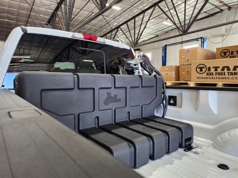 Titan Fuel Tanks 5015090 Universal 90 Gallon L-Shaped Heavy Duty Transfer Tank (Non Nissan Cargo Box/RamBox)