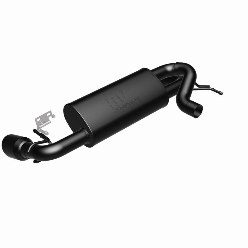 Magnaflow 19558 MagnaFlow 2021 Ford Bronco Street Series Axle-Back Exhaust w/ Dual Split Rear Style Exit- Black Tips