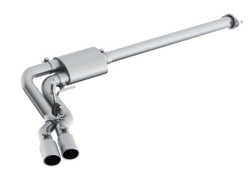 MBRP S5260AL 15-16 Ford F-150 2.7L/3.5L/5.0L 3in Cat Back Single Side Pre-Axle Dual Exit ALU