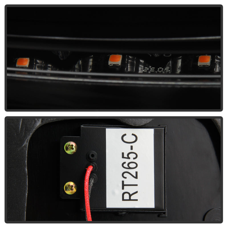 SPYDER 5087980 Spyder 08-11 Subaru Impreza WRX 4DR LED Tail Lights - Black Smoke ALT-YD-SI084D-LED-BSM