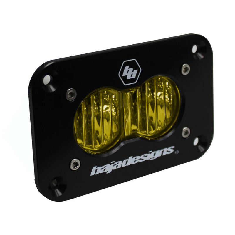 Baja Designs 541015 S2 Wide Cornering Sport Flush Mount LED - Amber