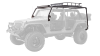 Body Armor 4x4 JK-6124-2 07-18 Jeep Wrangler JK 4 Door Cargo Roof Rack Box 2 Of 2