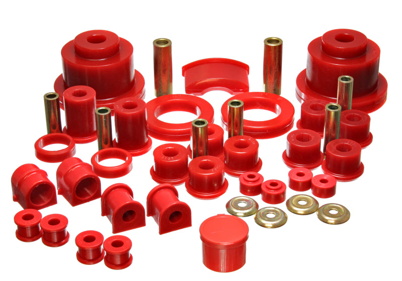 Energy Suspension 3.18134R 04 Pontiac GTO Red Hyper-flex Master Bushing Set