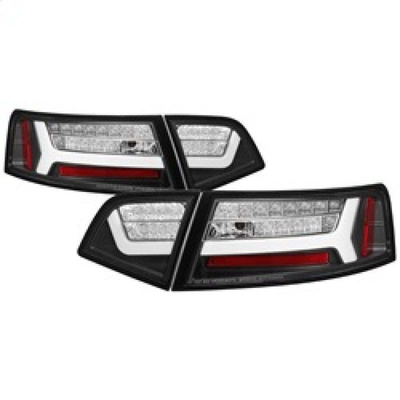 SPYDER 5085160 Spyder 09-12 Audi A6 LED Tail Lights - Black (ALT-YD-AA609-LED-BK)