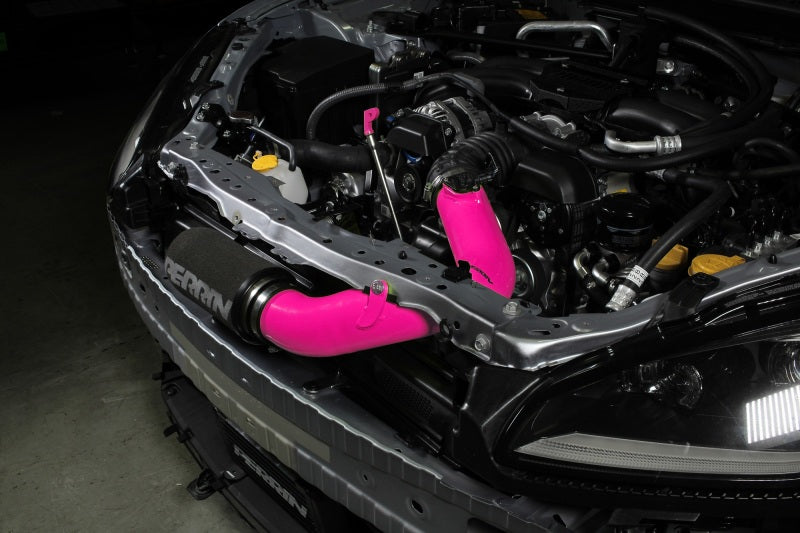 Perrin Performance PSP-INT-335HP Perrin 22-23 Subaru BRZ/GR86 Cold Air Intake - Hyper Pink