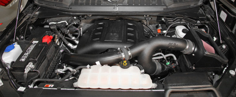 K&N Engineering 57-2592 K&N 2015 Ford F150 EcoBoost V6-3.5L 57 Series FIPK Performance Intake Kit