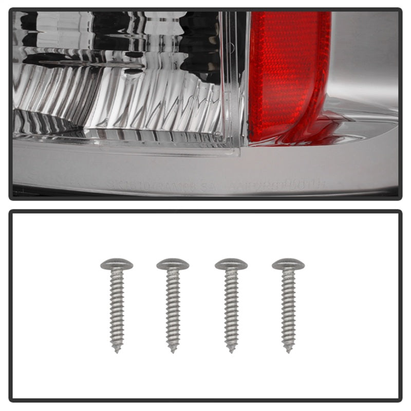 SPYDER 5002624 Spyder Dodge RAM 07-08 1500/RAM 07-09 2500/3500 LED Tail Lights Chrome ALT-YD-DRAM06-LED-C