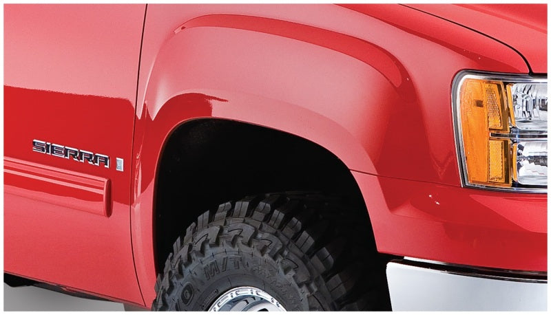 Bushwacker 40928-02 07-13 GMC Sierra 1500 Fleetside Boss Pocket Style Flares 4pc 78.7/97.6in Bed - Black