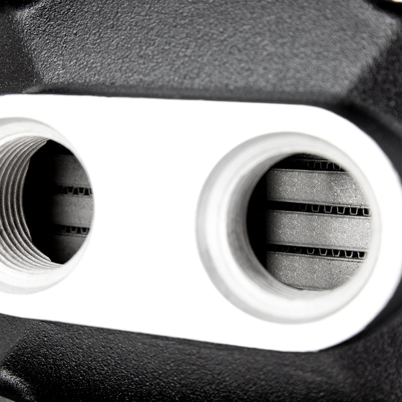 Mishimoto MMINT-A2W-DP-3 Universal Air-To-Water Intercooler Dual Pass (1500hp) - Same Side Inlet/Outlet