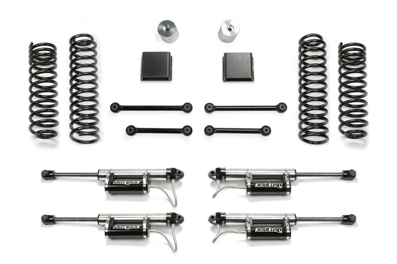 Fabtech K4164DL 20-21 Jeep JT 4WD Gas 3in Sport Ii System w/Dl Resi